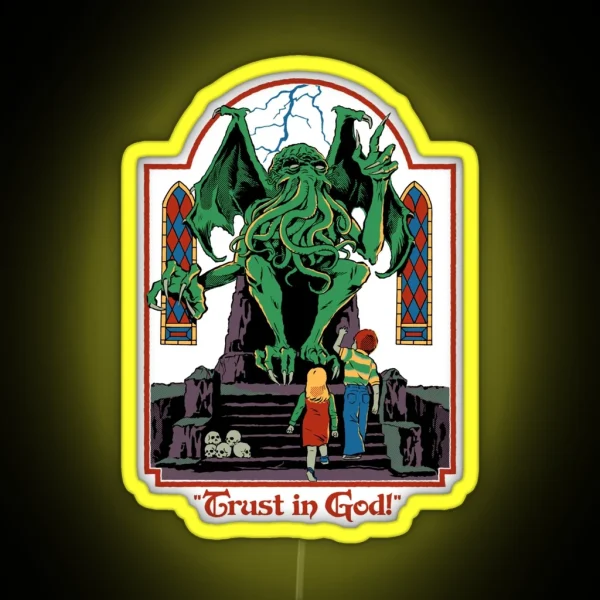 Trust In God RGB Neon Sign