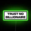 Add edgy style with a rebellious billionaire-inspired neon lighting fixture.