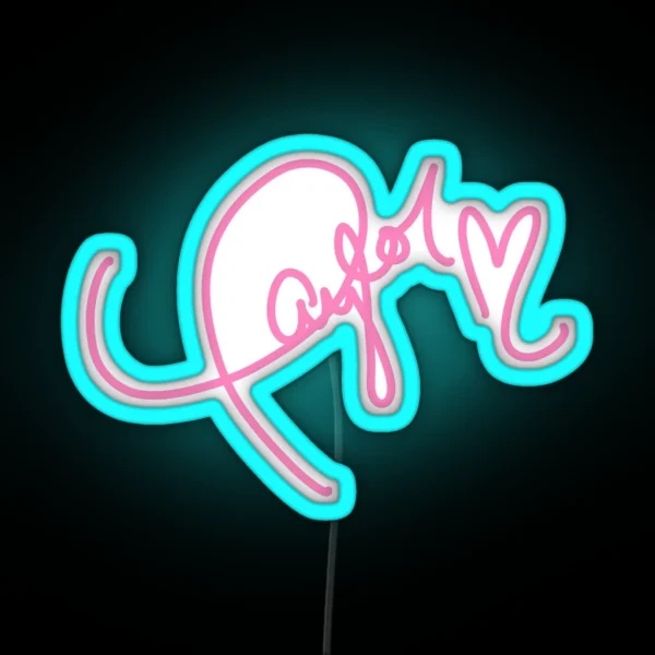 Ts Signature RGB Neon Sign