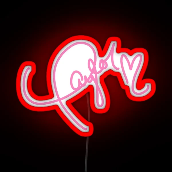 Ts Signature RGB Neon Sign