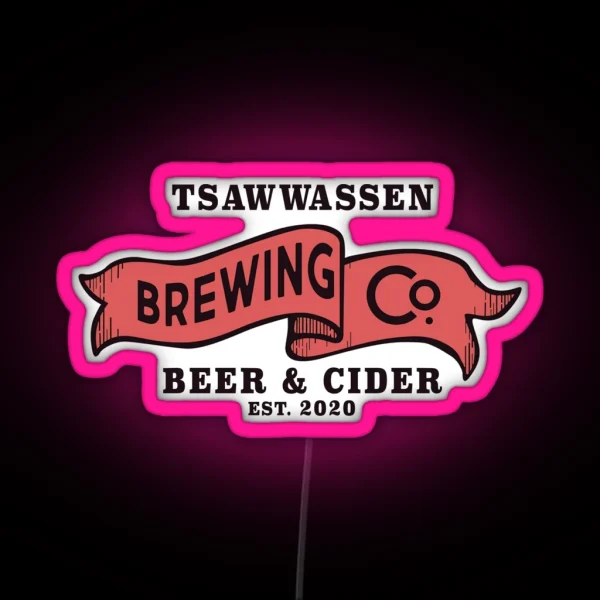 Tsawwassen Brewing Co RGB Neon Sign