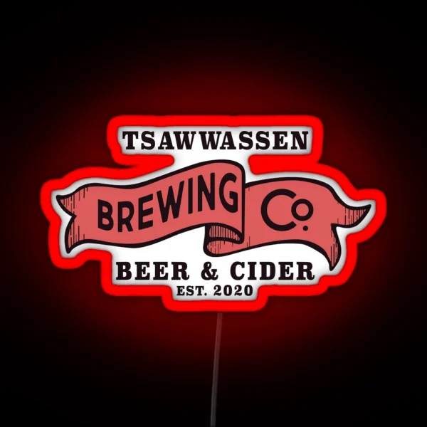 Tsawwassen Brewing Co RGB Neon Sign