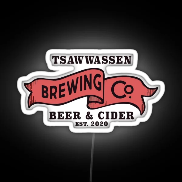 Tsawwassen Brewing Co RGB Neon Sign