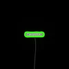 Taylor Swift Inspired Neon Sign with RGB Colorful Swirling Pattern
