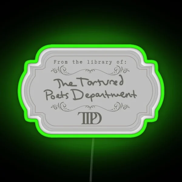 TTPD RGB Neon Sign