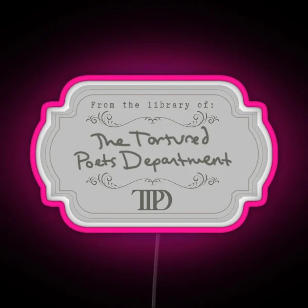 TTPD RGB Neon Sign