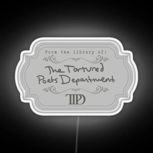 TTPD RGB Neon Sign