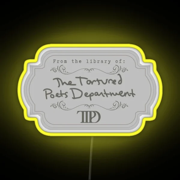 TTPD RGB Neon Sign