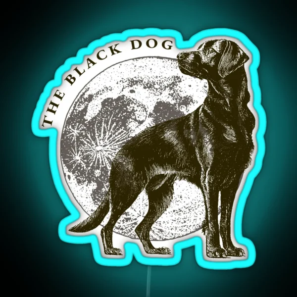 TTPD The Black Dog RGB Neon Sign