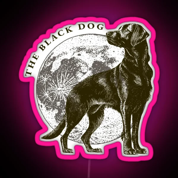 TTPD The Black Dog RGB Neon Sign