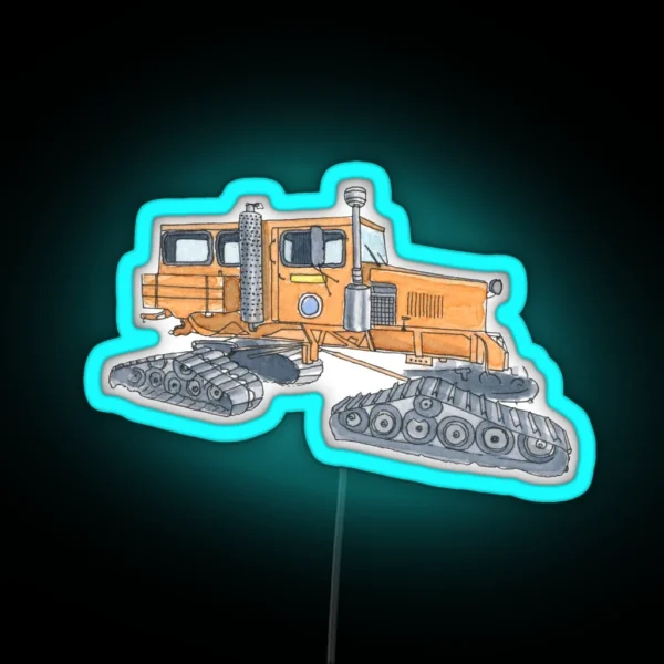 Tucker Sno Cat RGB Neon Sign
