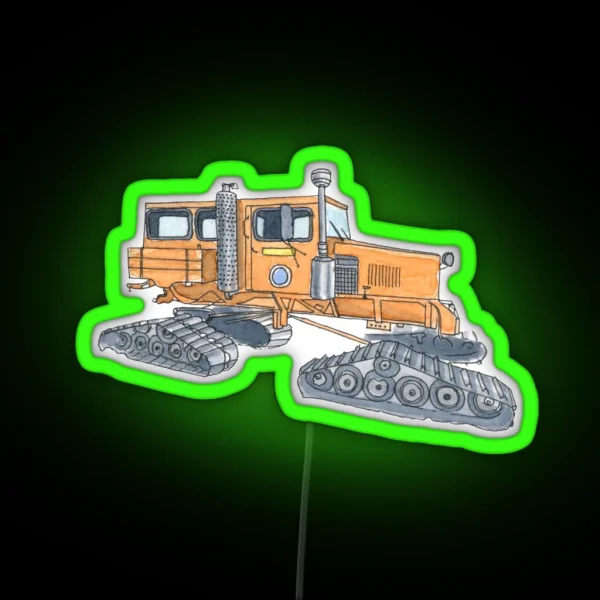 Tucker Sno Cat RGB Neon Sign