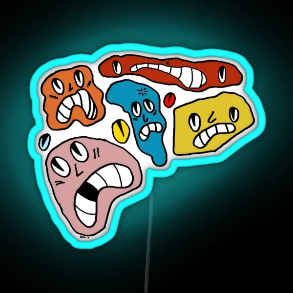 Tuff Boys RGB Neon Sign