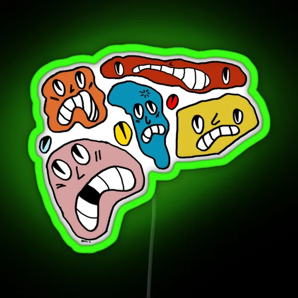 Tuff Boys RGB Neon Sign