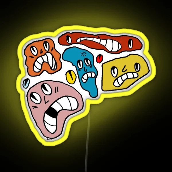 Tuff Boys RGB Neon Sign