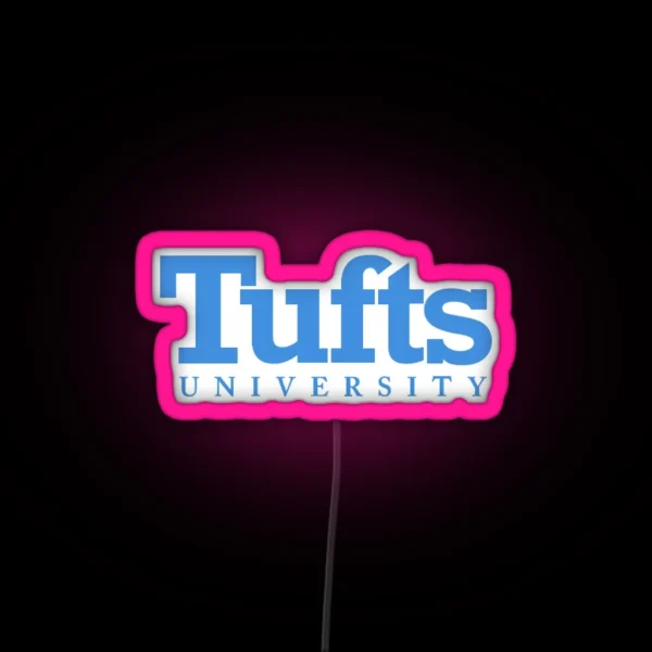 Tufts University RGB Neon Sign