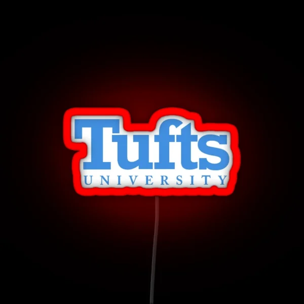 Tufts University RGB Neon Sign