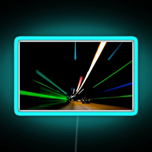 Tunnel Vision RGB Neon Sign