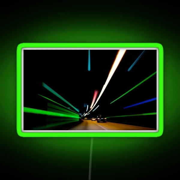 Tunnel Vision RGB Neon Sign