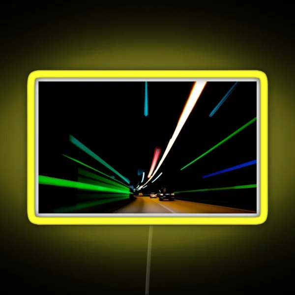 Tunnel Vision RGB Neon Sign