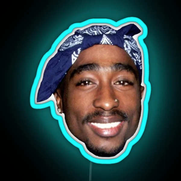 Tupac RGB Neon Sign
