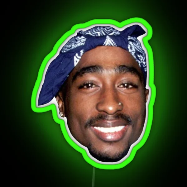 Tupac RGB Neon Sign