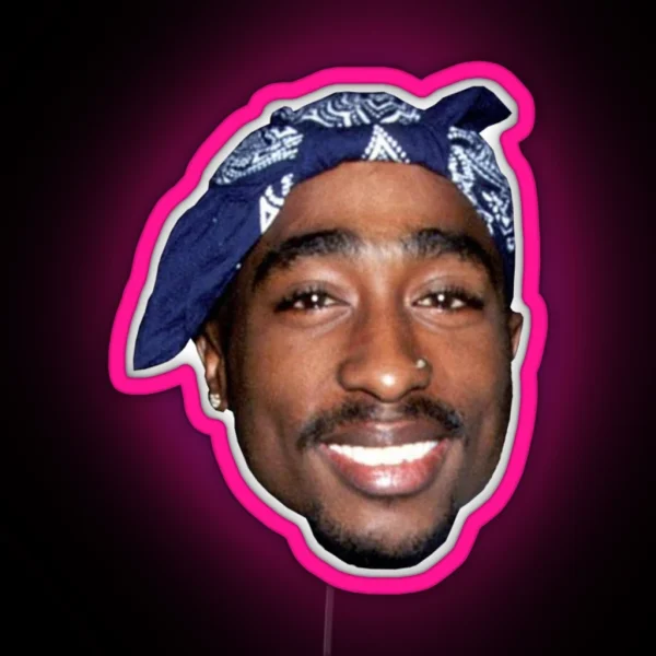 Tupac RGB Neon Sign