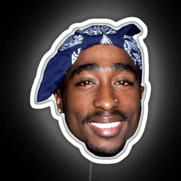 Tupac RGB Neon Sign