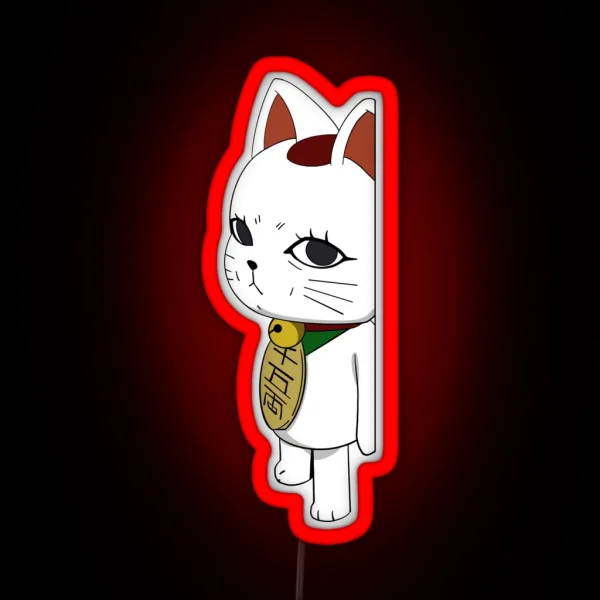 Turbo Granny Dandadan Cat RGB Neon Sign