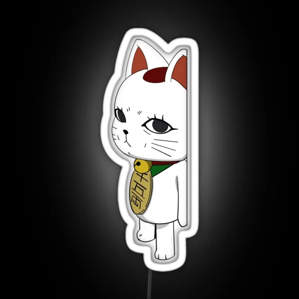 Turbo Granny Dandadan Cat RGB Neon Sign