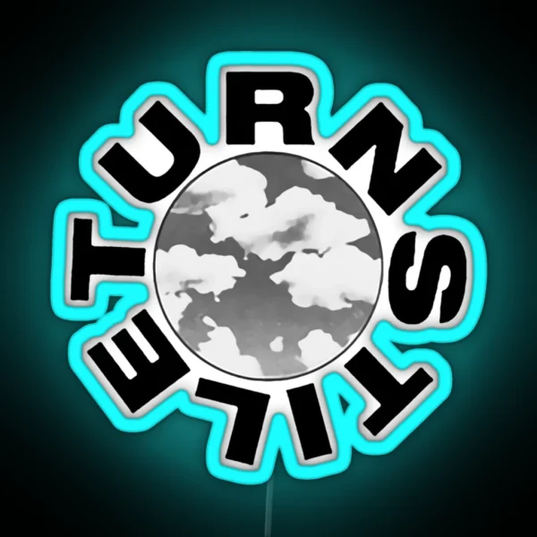 Turnstile Merch Glow On Cloud Led Classic RGB Neon Sign