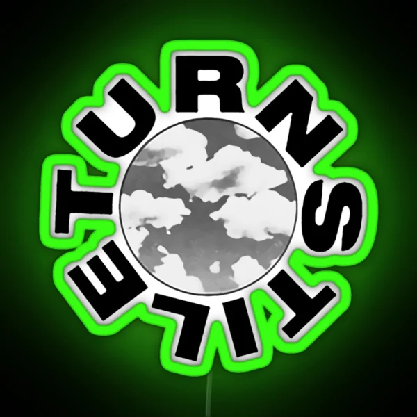 Turnstile Merch Glow On Cloud Led Classic RGB Neon Sign