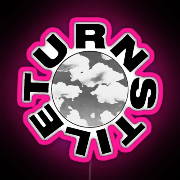 Turnstile Merch Glow On Cloud Led Classic RGB Neon Sign