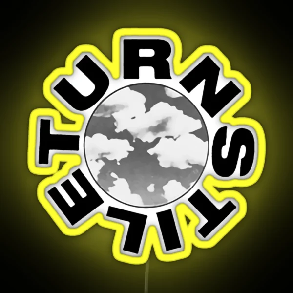 Turnstile Merch Glow On Cloud Led Classic RGB Neon Sign
