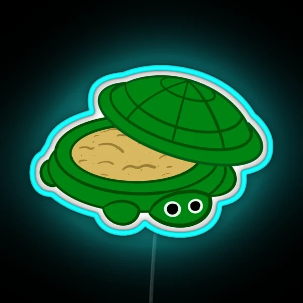 Turtle Sandbox RGB Neon Sign