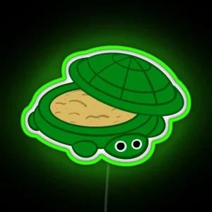 Turtle Sandbox RGB Neon Sign