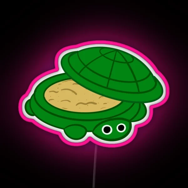 Turtle Sandbox RGB Neon Sign