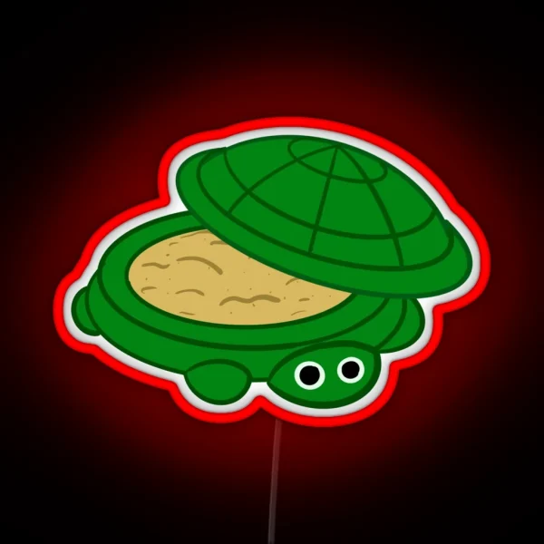 Turtle Sandbox RGB Neon Sign