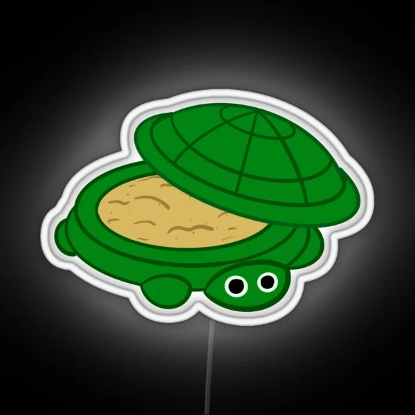 Turtle Sandbox RGB Neon Sign