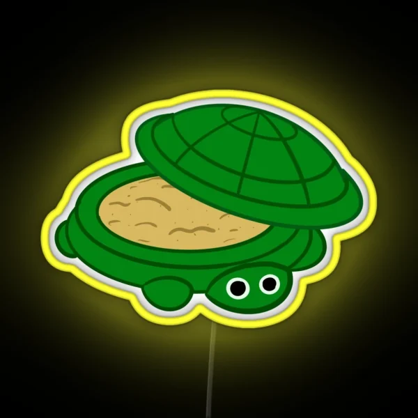 Turtle Sandbox RGB Neon Sign