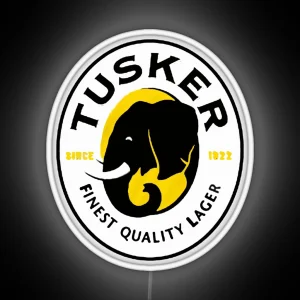 Tuskers Logo RGB Neon Sign