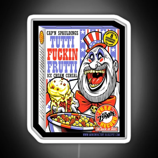 TUTTI FN FRUTTI RGB Neon Sign
