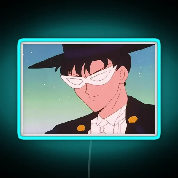 Tuxedo Mask Led RGB Neon Sign
