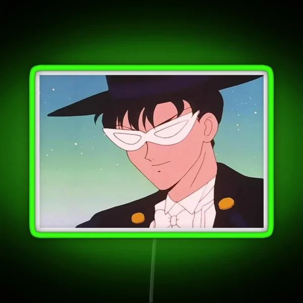 Tuxedo Mask Led RGB Neon Sign