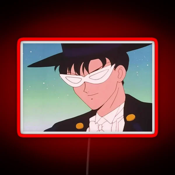 Tuxedo Mask Led RGB Neon Sign