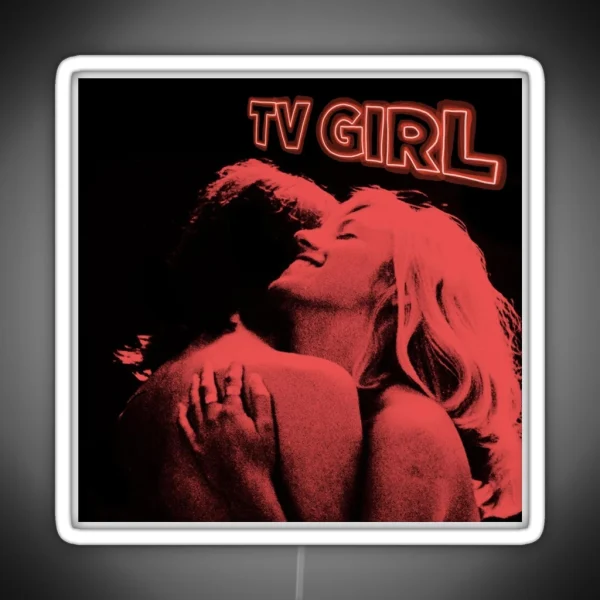 TV Girl French Exit Neon Lights Poster RGB Neon Sign