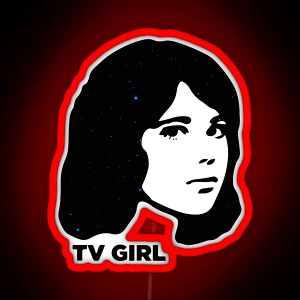 TV Girl Galaxy Dream Girl Logo RGB Neon Sign