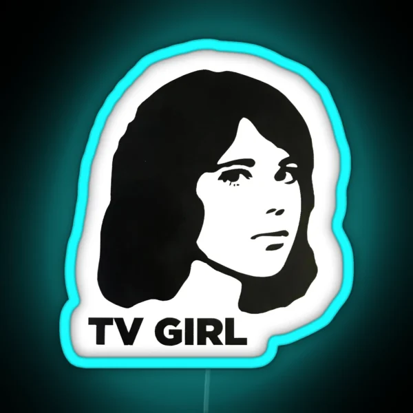 TV GIRL RGB Neon Sign