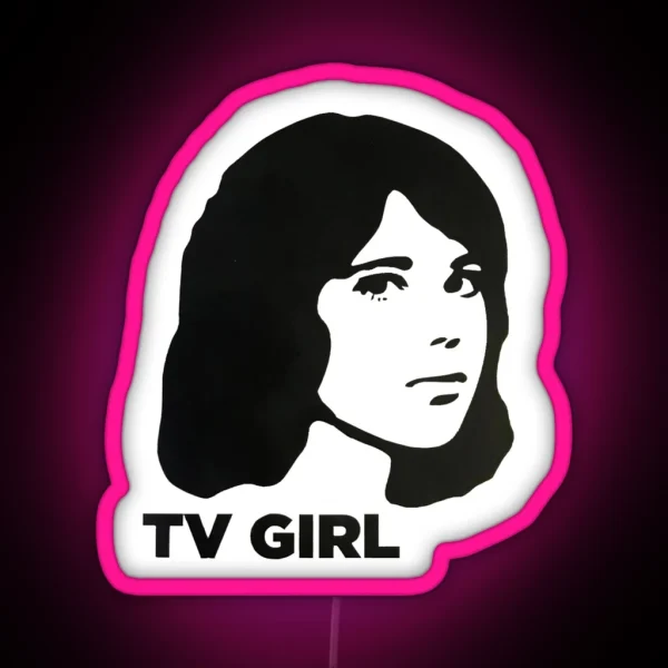 TV GIRL RGB Neon Sign