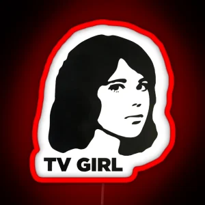 TV GIRL RGB Neon Sign